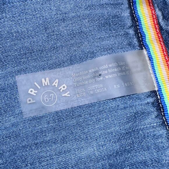 Primary Button Up - Picture 4 of 4